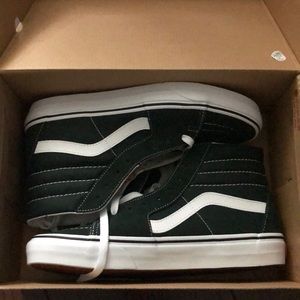 Brand new!! Vans black/white high top